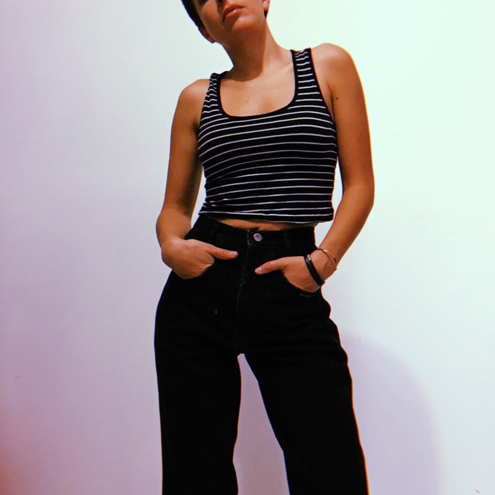 Black Rocky Mountain Hight Waist Jeans